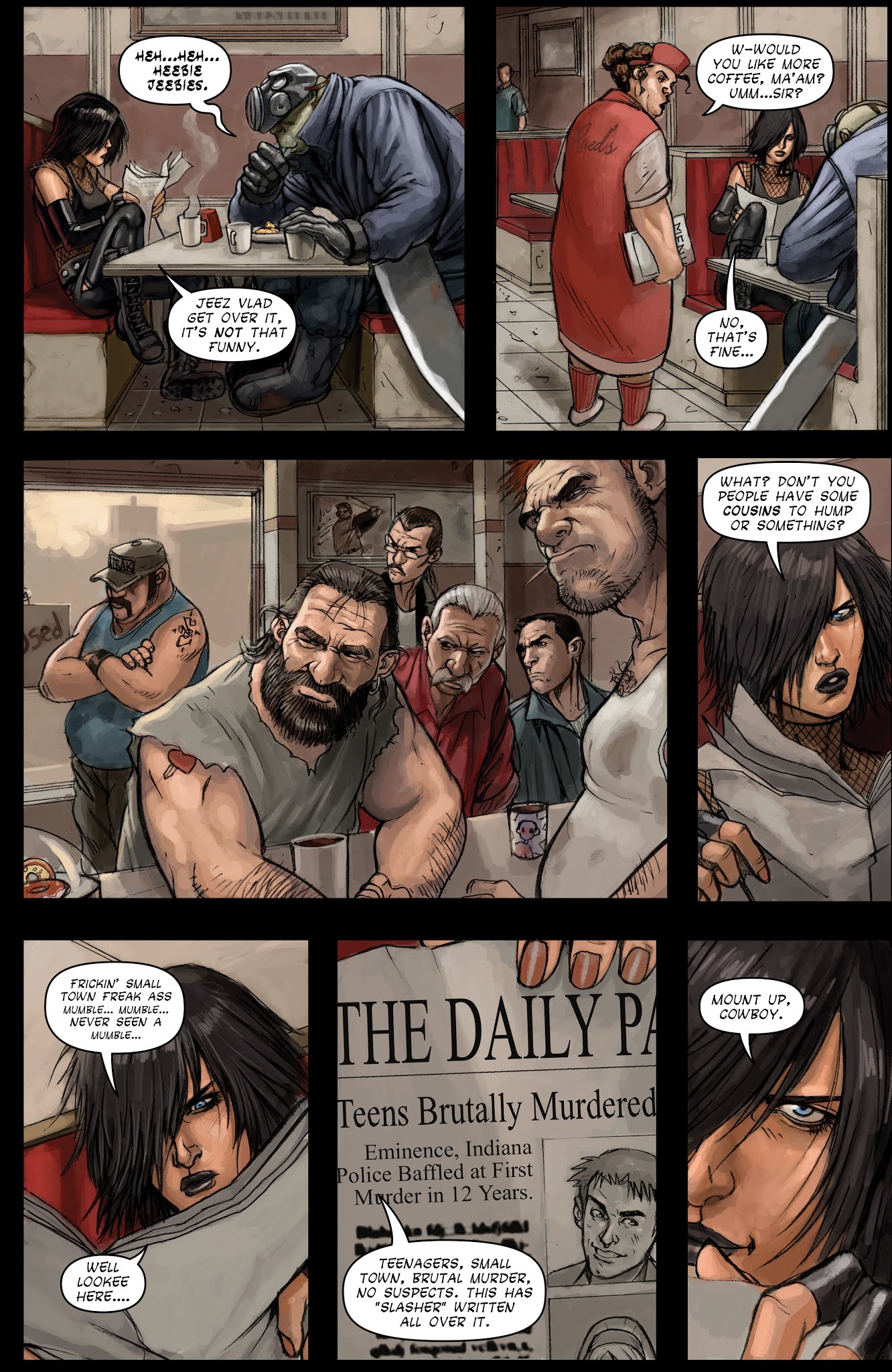 Read online Hack/Slash Omnibus comic -  Issue # TPB 1 (Part 1) - 16