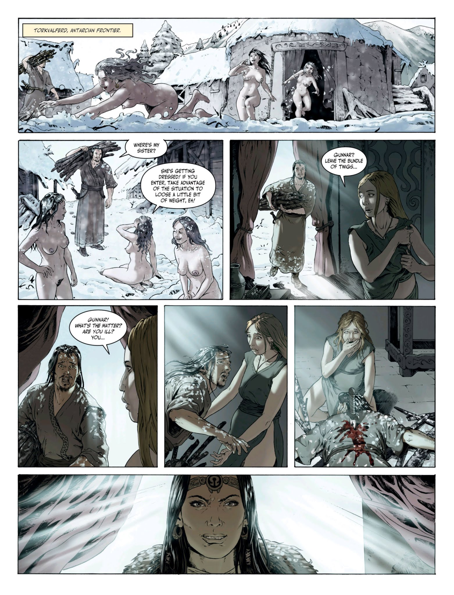 Read online Throne of Ice comic -  Issue #4 - 9