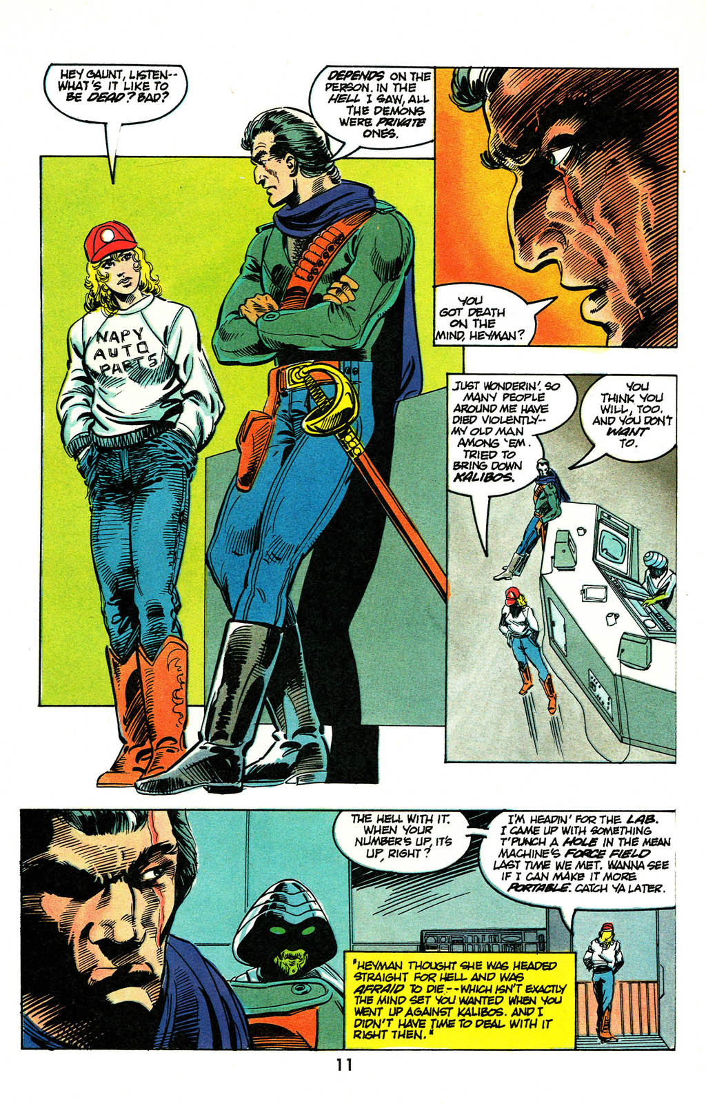 Read online Grimjack comic -  Issue #47 - 12