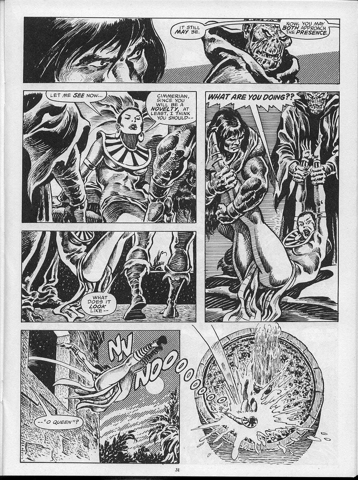 Read online The Savage Sword Of Conan comic -  Issue #202 - 33