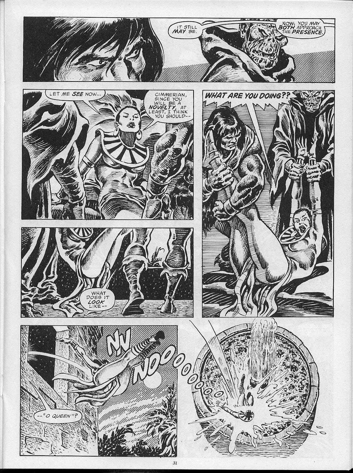 The Savage Sword Of Conan issue 202 - Page 33
