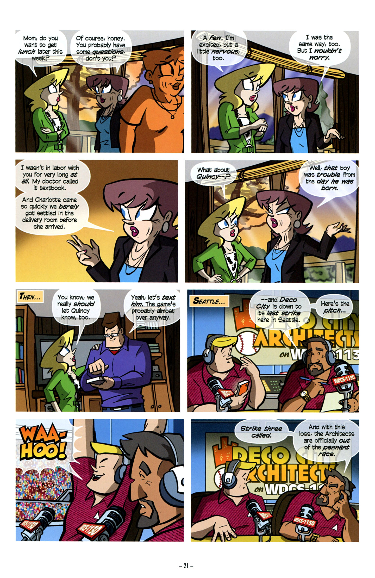 Read online Love and Capes: What to Expect comic -  Issue #1 - 23