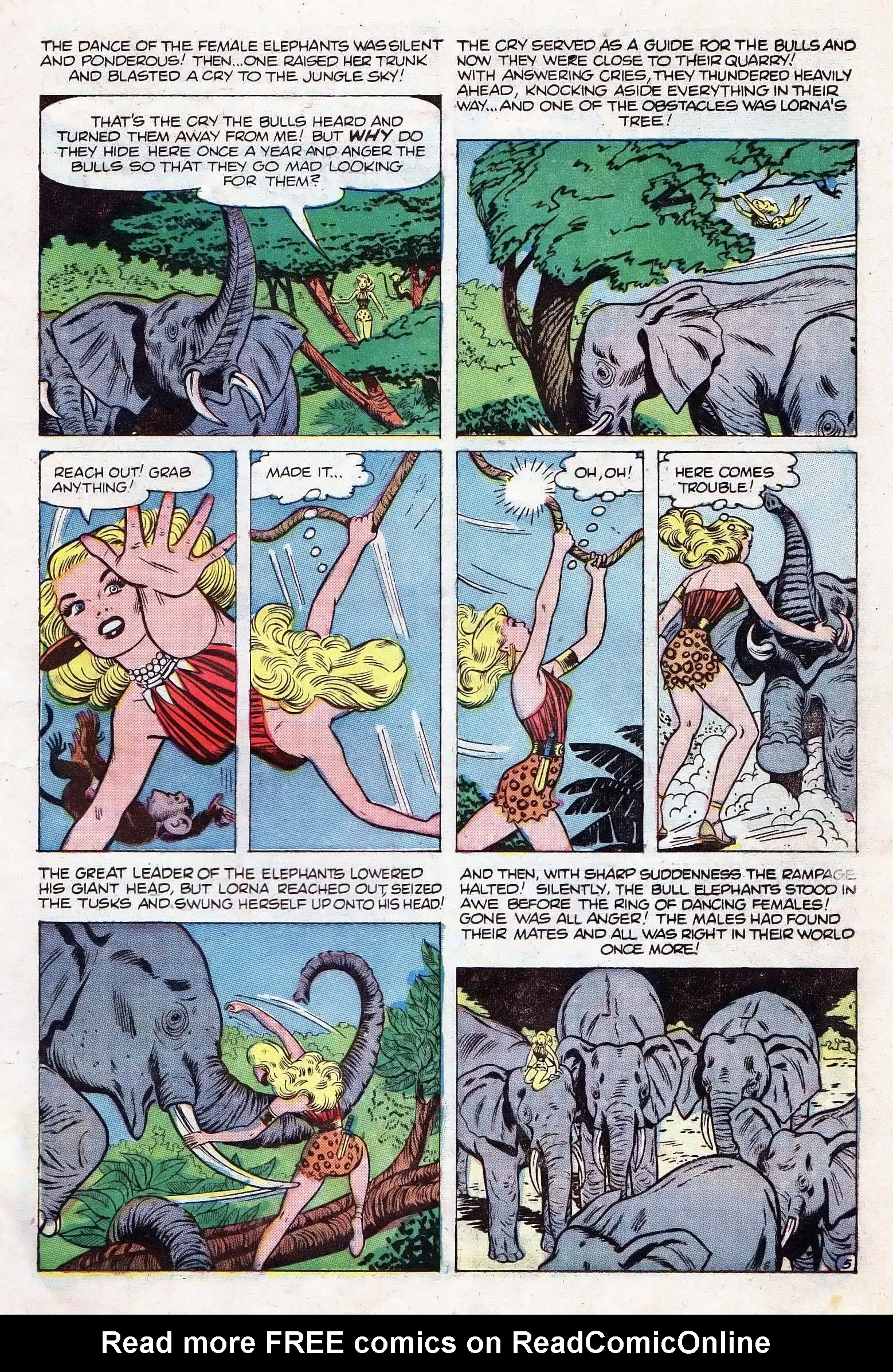 Read online Lorna, The Jungle Girl comic -  Issue #16 - 14