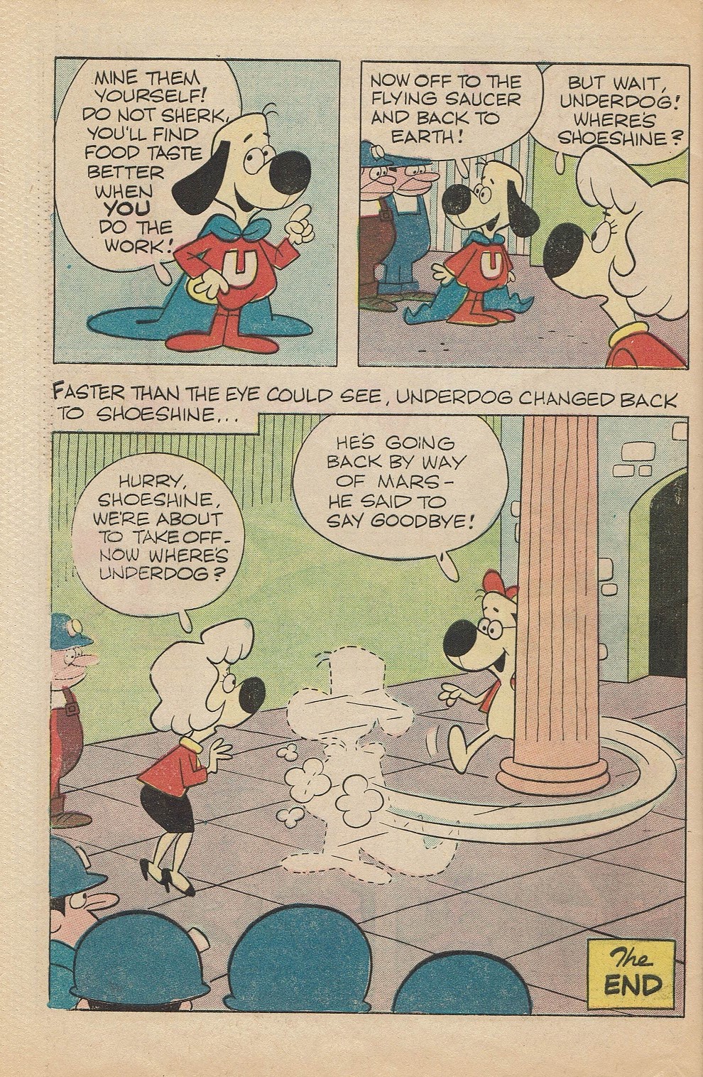 Read online Underdog (1970) comic -  Issue #7 - 32