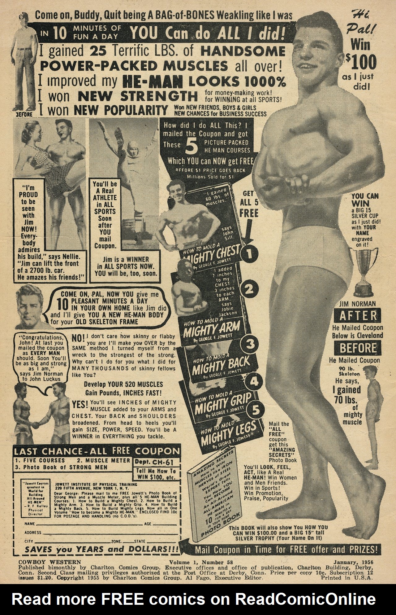 Read online Cowboy Western comic -  Issue #58 - 2