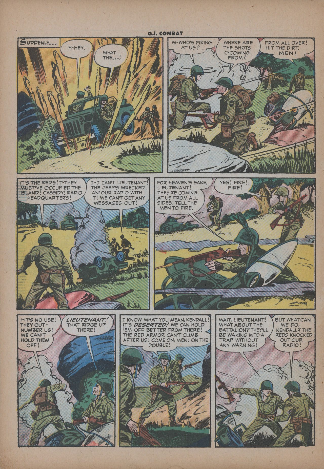 Read online G.I. Combat (1952) comic -  Issue #43 - 30