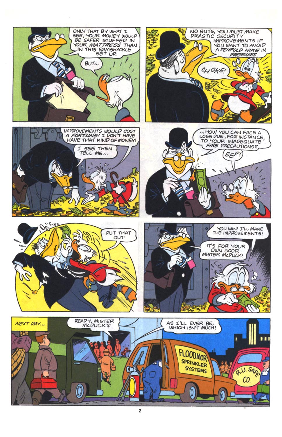 Read online Uncle Scrooge (1953) comic -  Issue #264 - 12