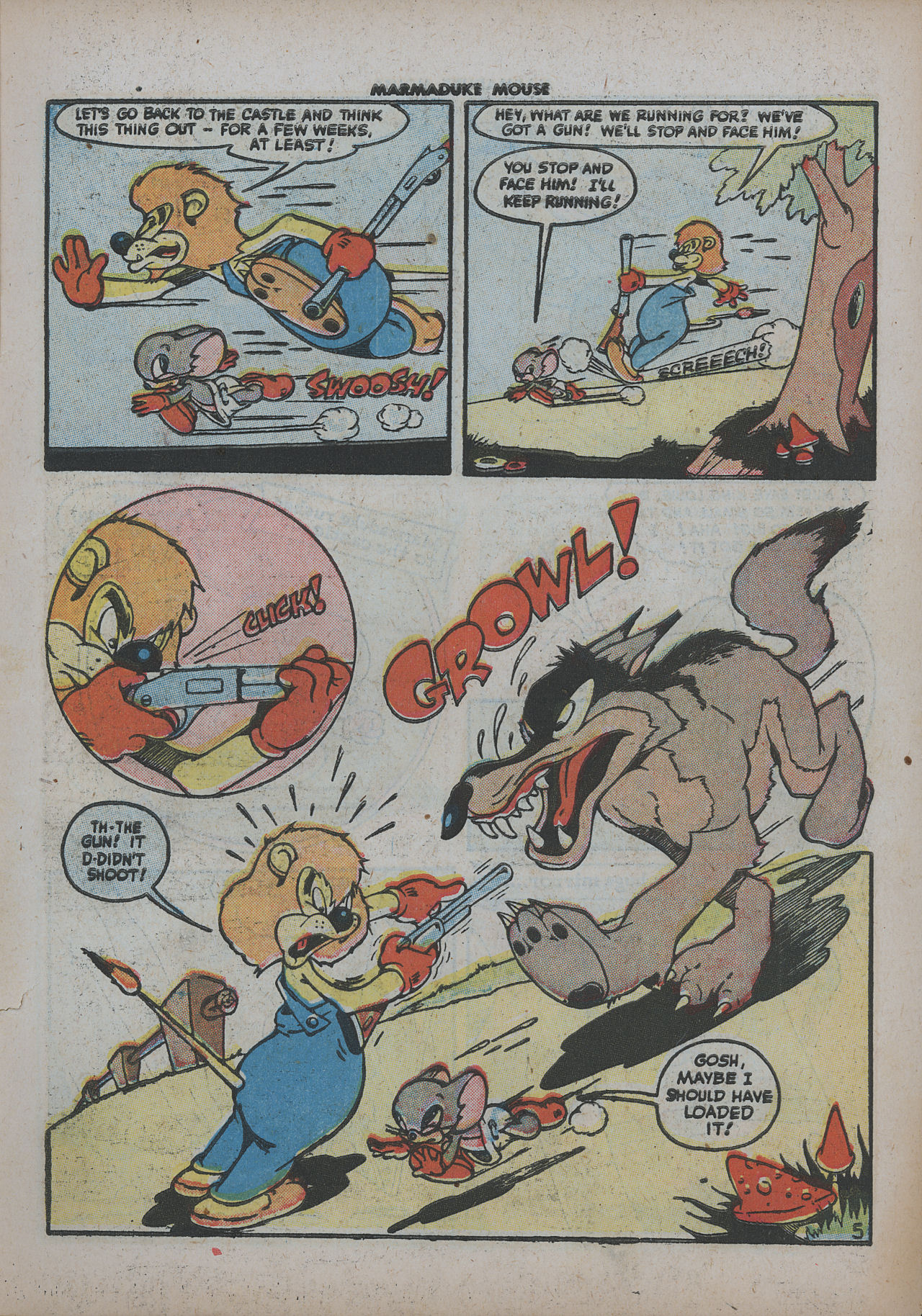 Read online Marmaduke Mouse comic -  Issue #3 - 7