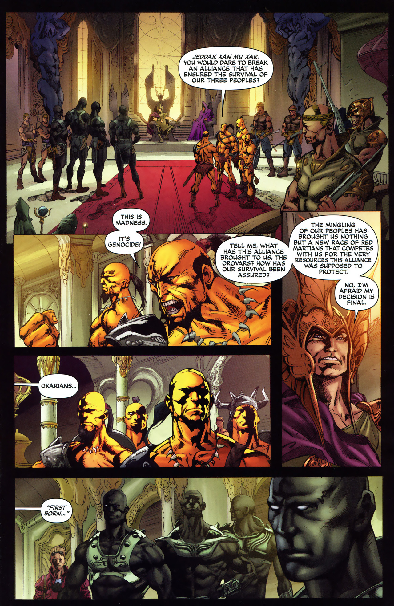 Read online Warlord of Mars: Fall of Barsoom comic -  Issue #1 - 9