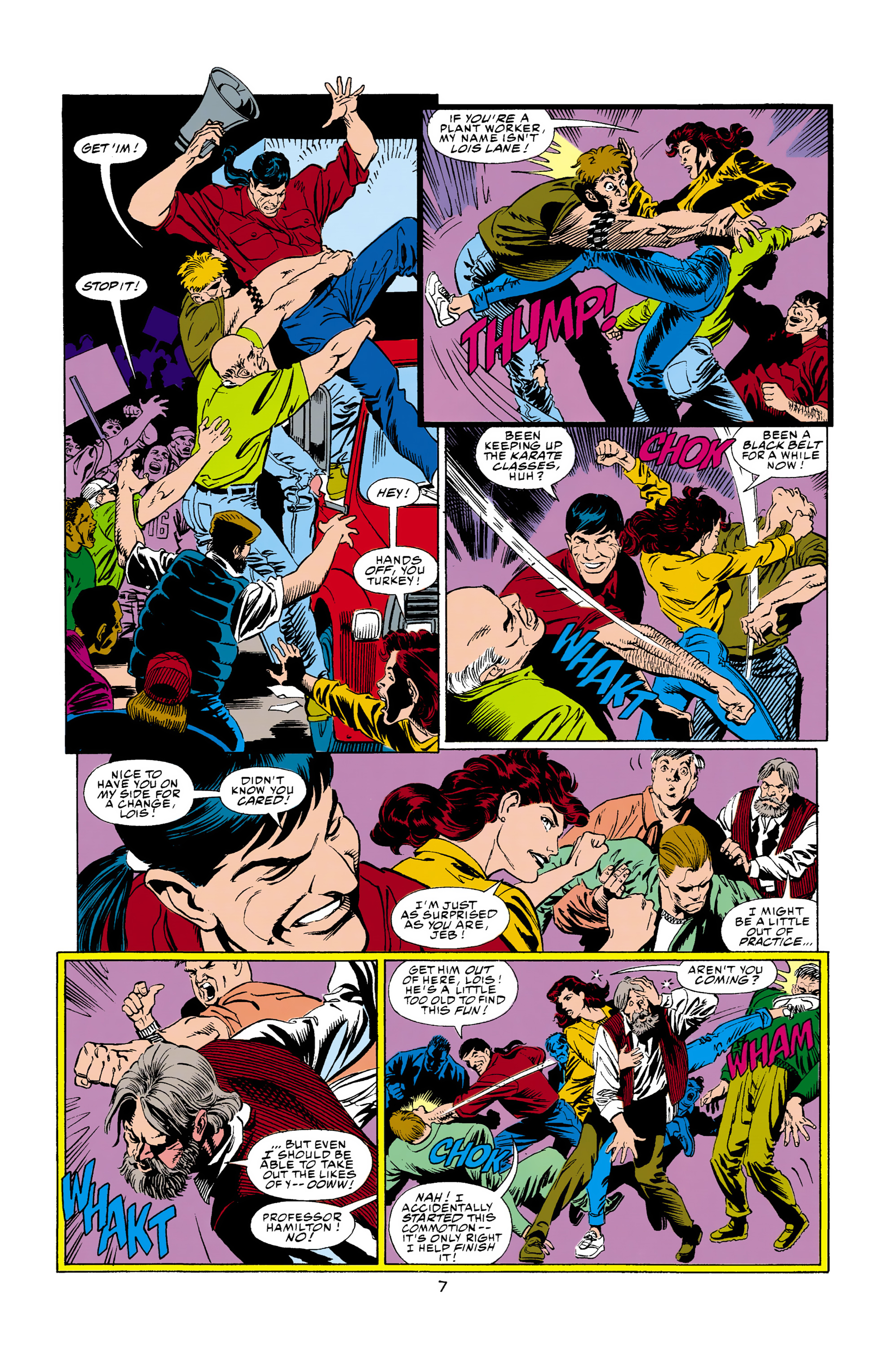 Read online Superman: The Man of Steel (1991) comic -  Issue #6 - 7