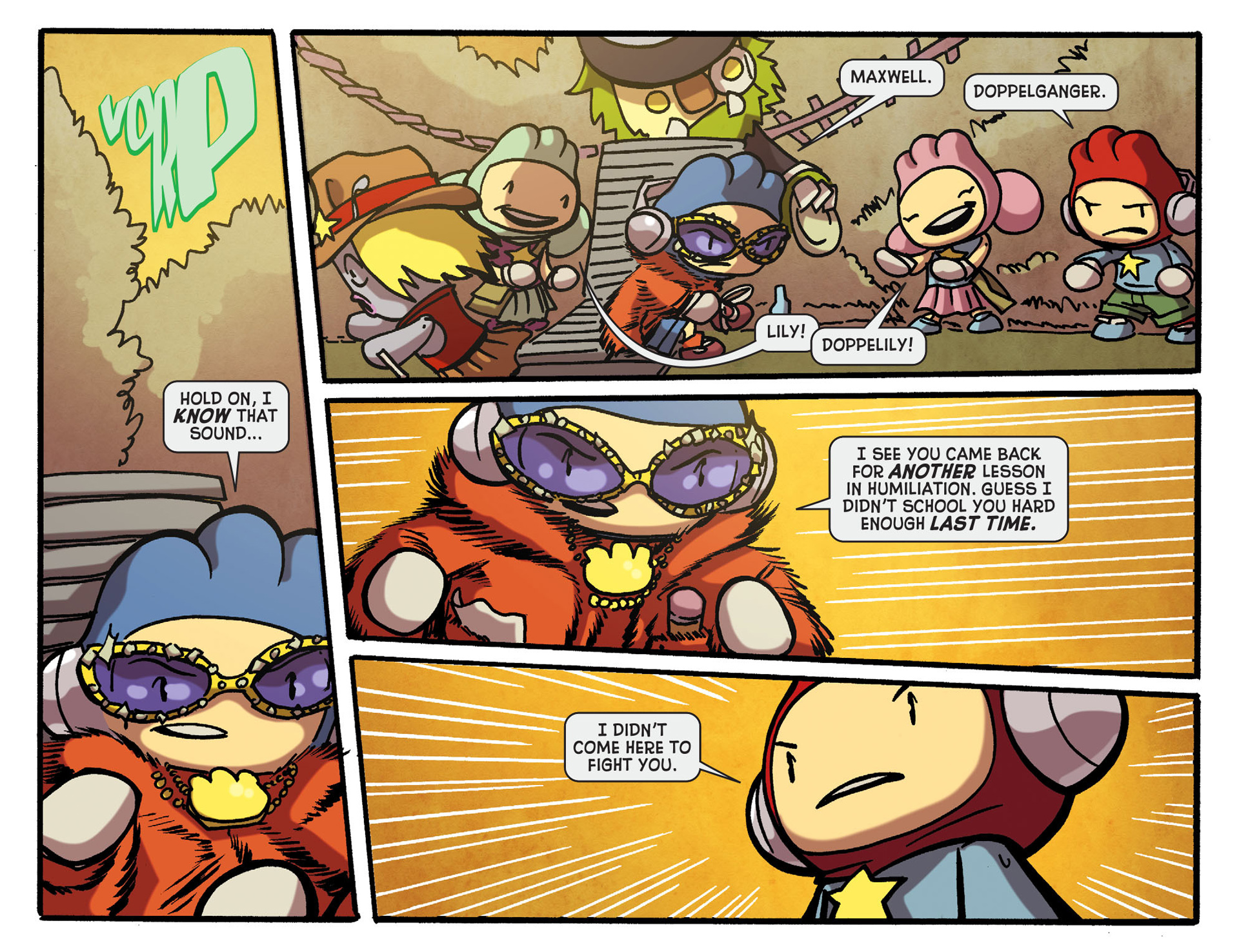 Read online Scribblenauts Unmasked: A Crisis of Imagination comic -  Issue #15 - 21