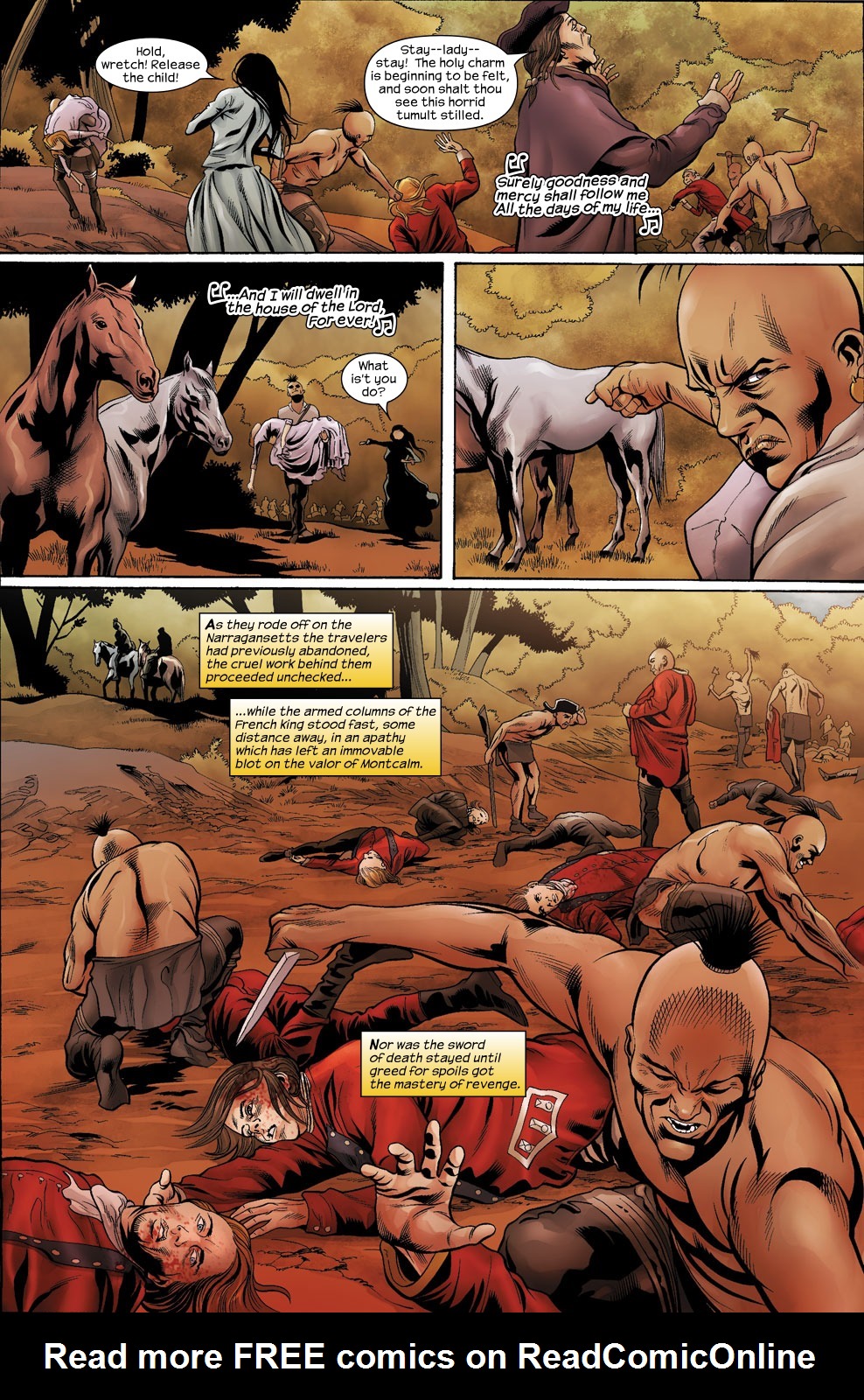 Read online The Last of the Mohicans comic -  Issue #3 - 21