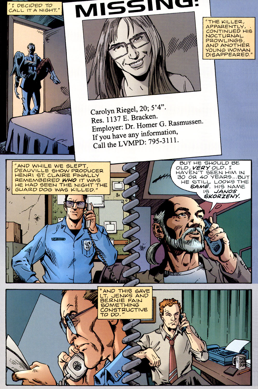 Read online Kolchak: The Night Stalker (2002) comic -  Issue # Full - 36
