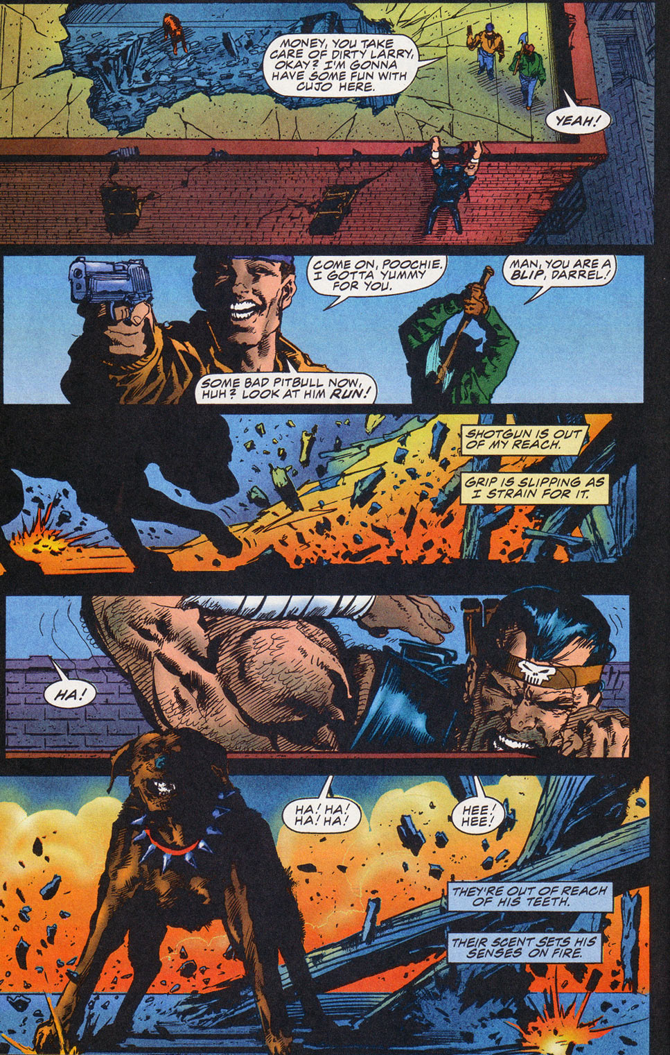 Read online The Punisher War Zone comic -  Issue #37 - 20