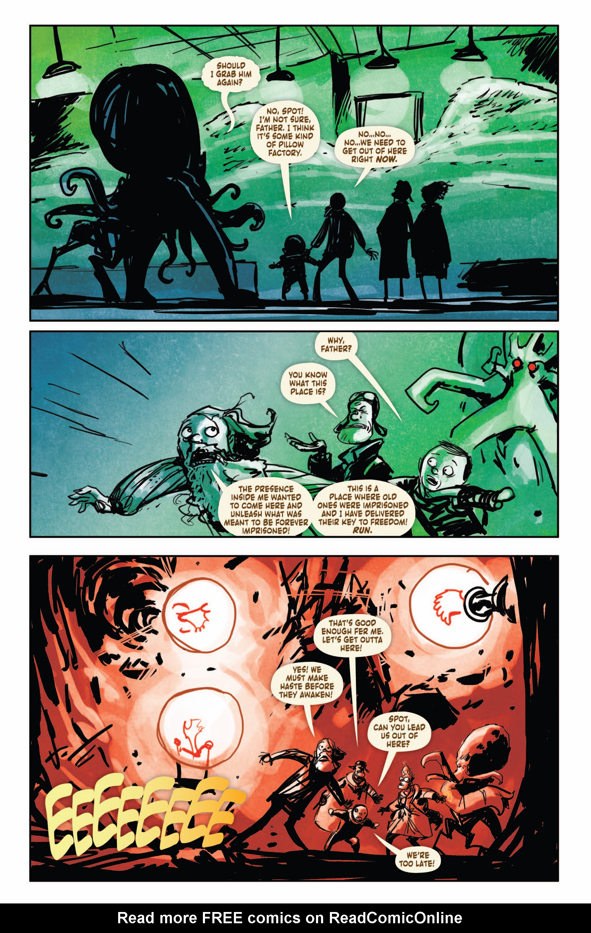 Read online Arcana Studio Presents: Howard Lovecraft & The Kingdom of Madness comic -  Issue #Arcana Studio Presents: Howard Lovecraft & The Kingdom of Madness Full - 69