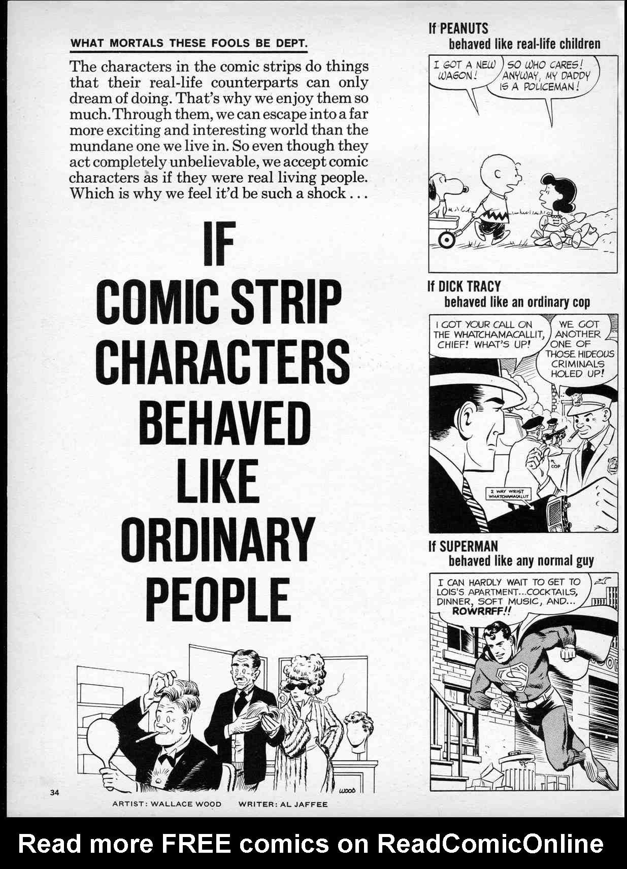Read online MAD comic -  Issue #81 - 36