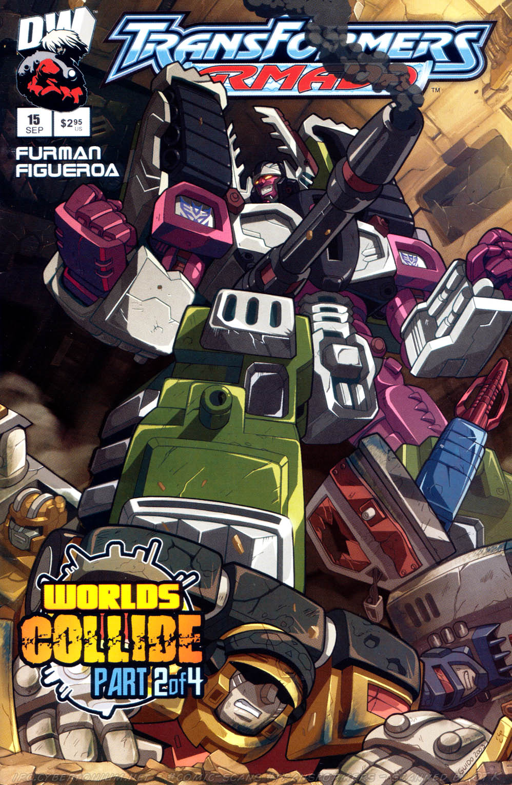 Read online Transformers Armada comic -  Issue #15 - 1