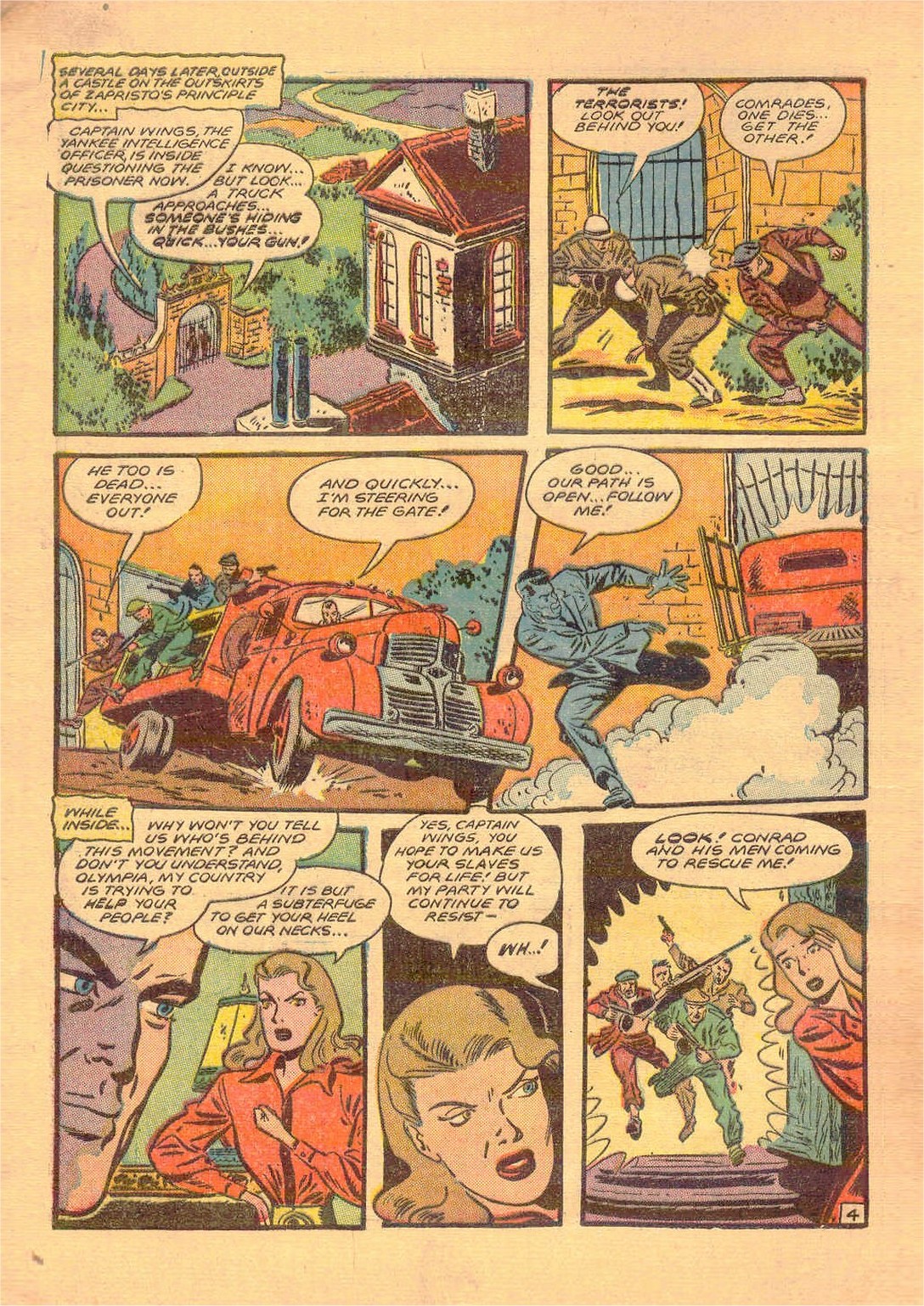 Read online Wings Comics comic -  Issue #99 - 6