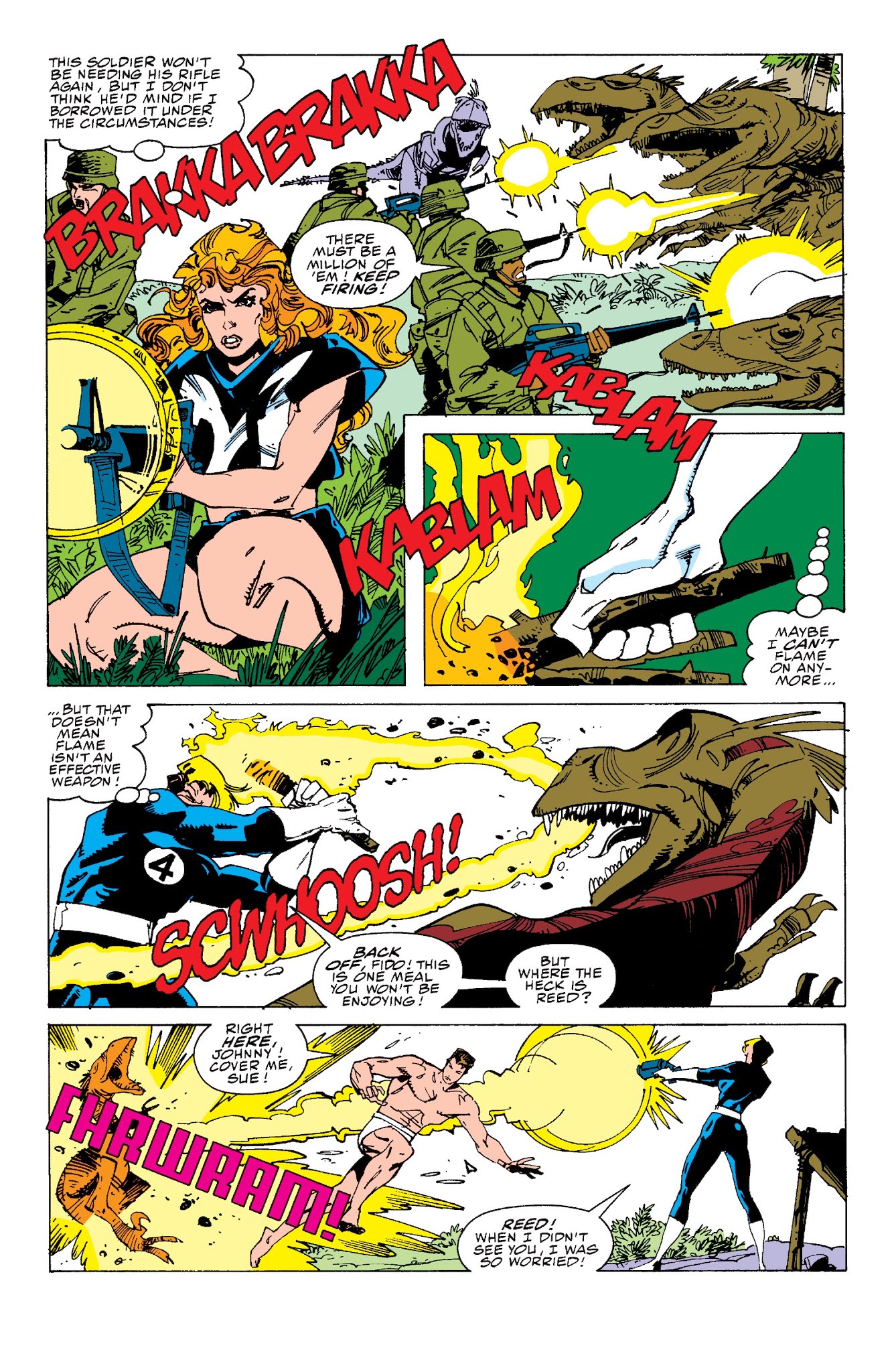 Read online Fantastic Four Visionaries: Walter Simonson comic -  Issue # TPB 2 (Part 1) - 91