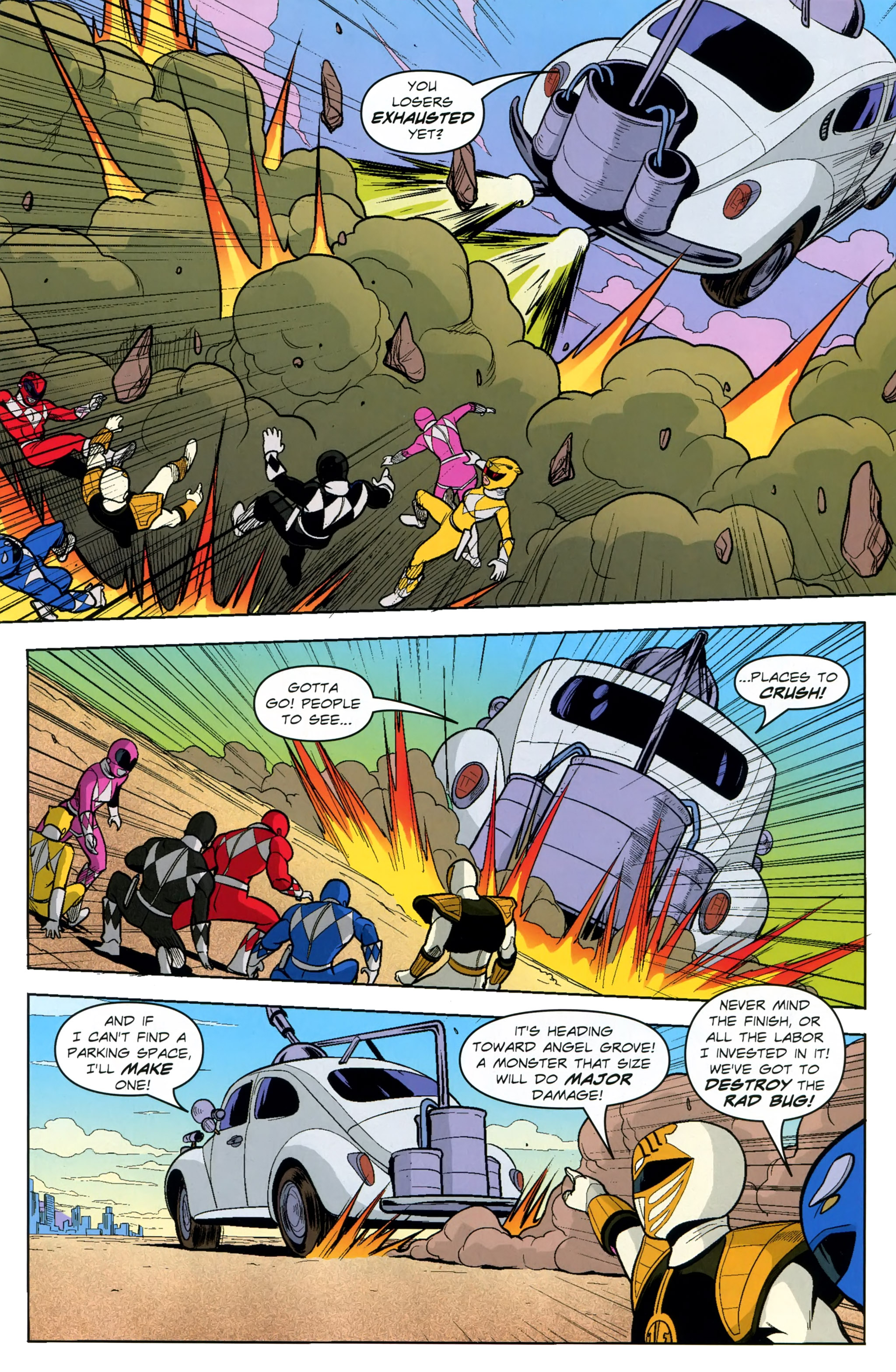 Read online Free Comic Book Day 2014 comic -  Issue # Mighty Morphin Power Rangers - 21