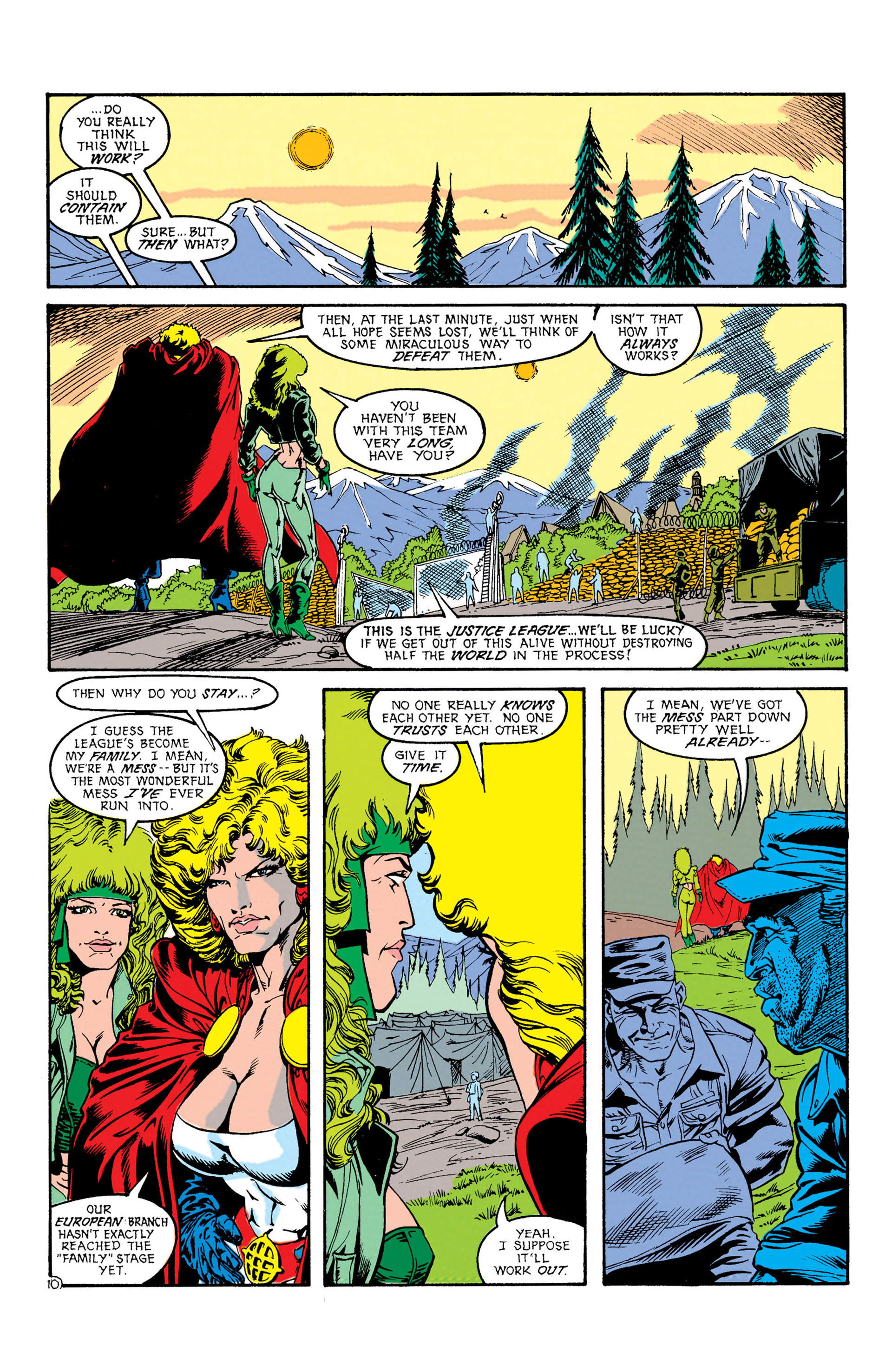 Read online Justice League Europe comic -  Issue #7 - 11