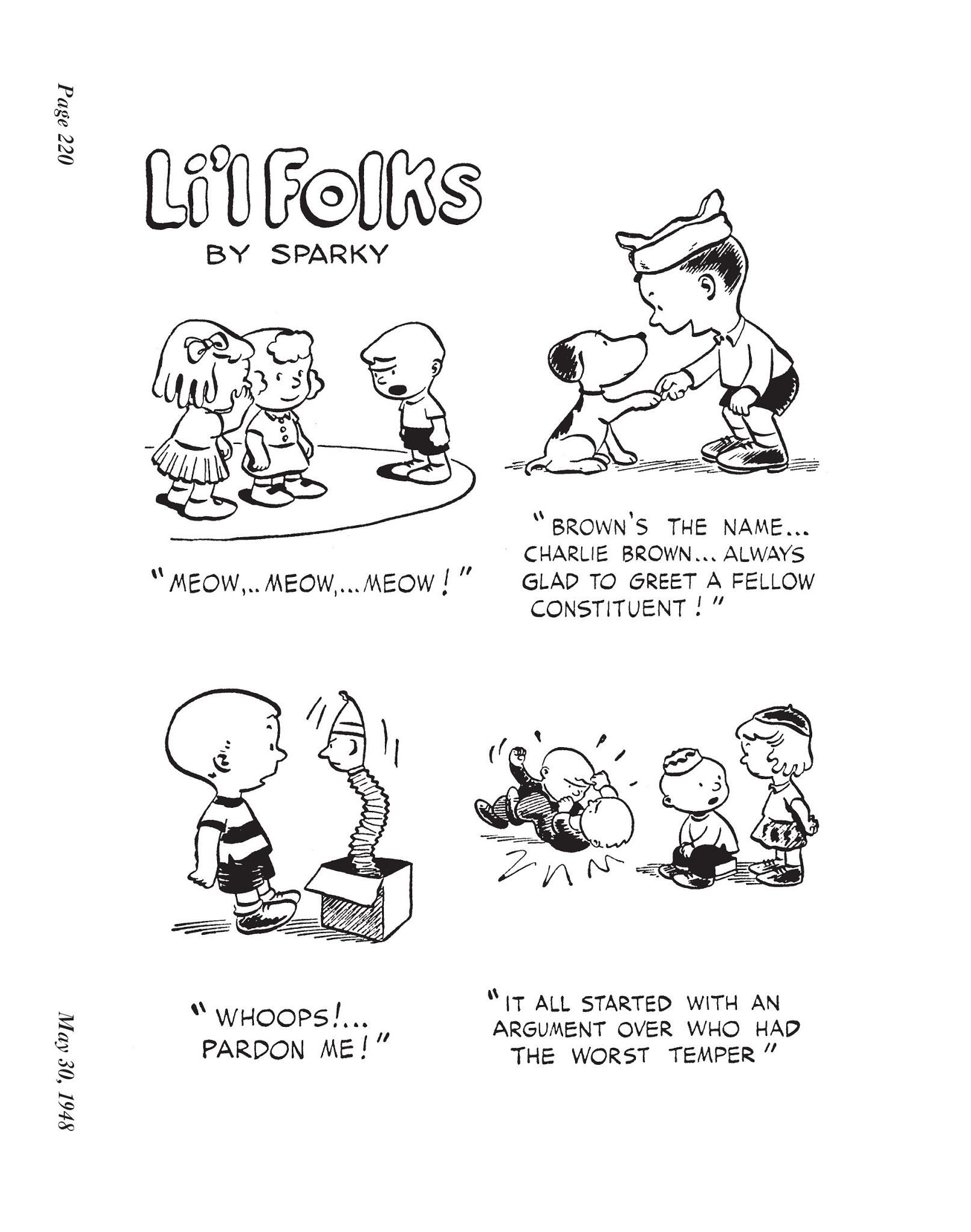Read online The Complete Peanuts comic -  Issue # TPB 25 - 229