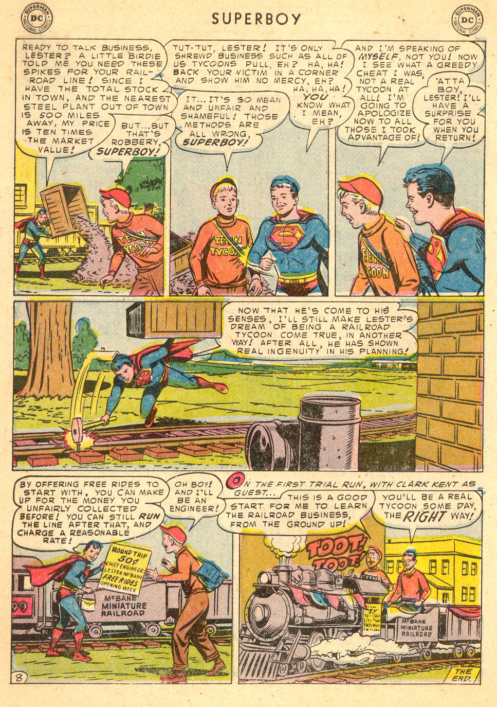 Read online Superboy (1949) comic -  Issue #39 - 9