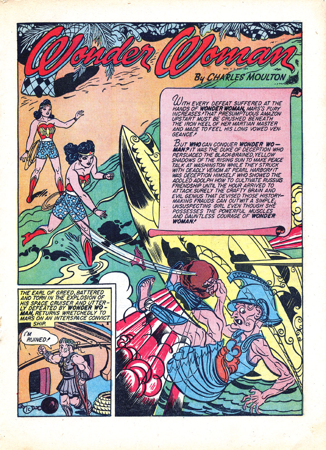 Read online Wonder Woman (1942) comic -  Issue #2 - 37