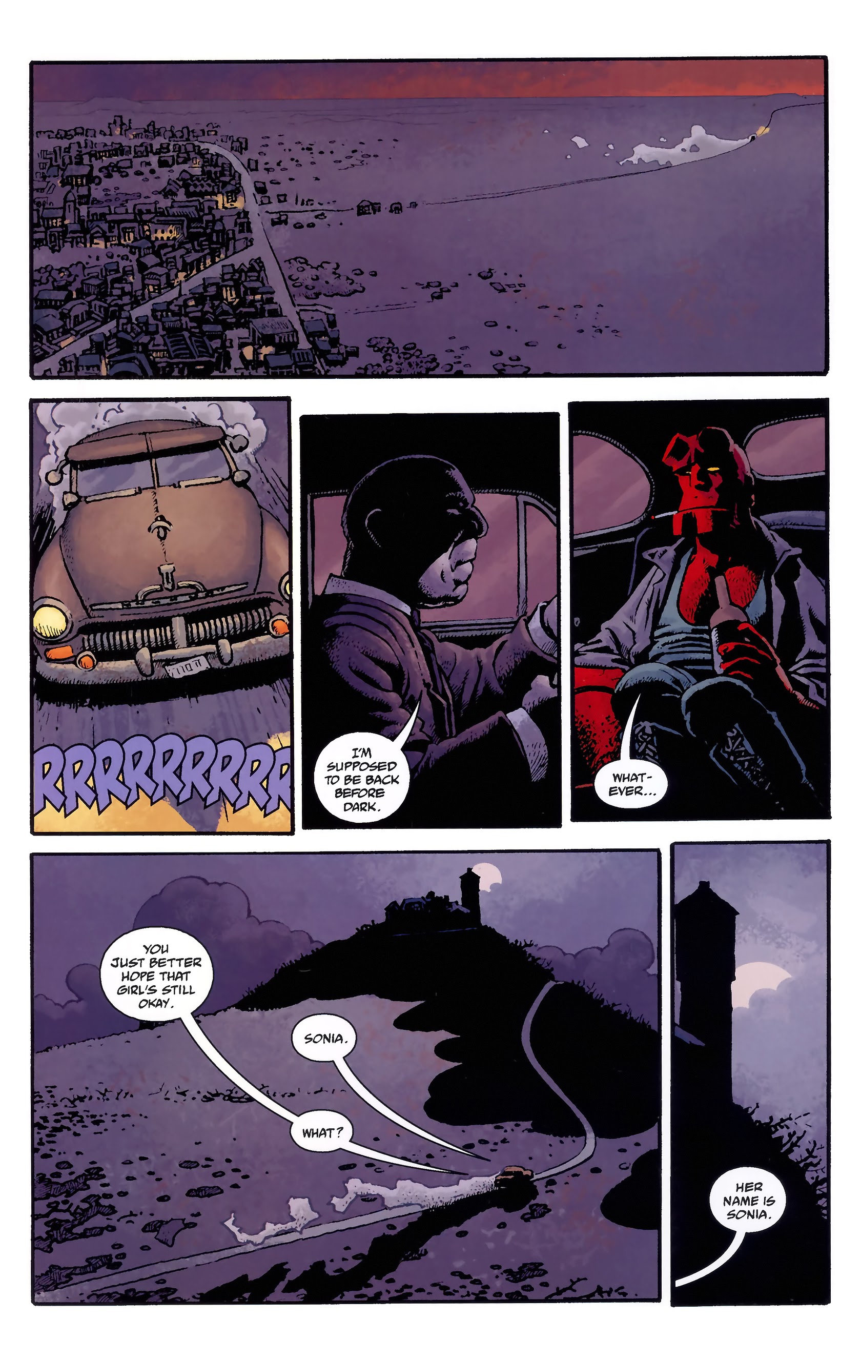 Read online Hellboy: House of the Living Dead comic -  Issue # TPB - 19