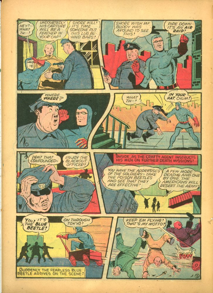 Read online The Blue Beetle comic -  Issue #12 - 22