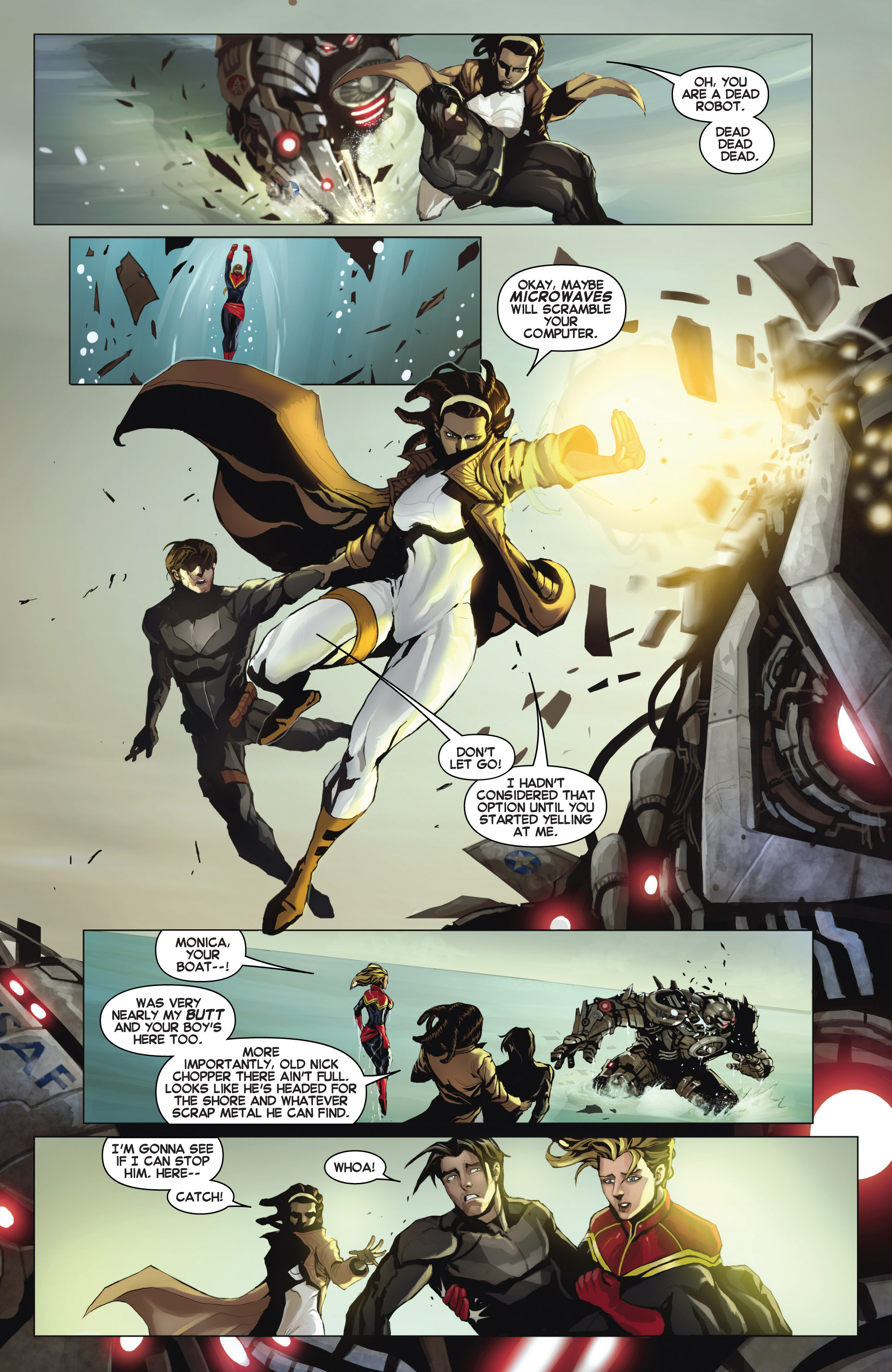 Read online Captain Marvel (2012) comic -  Issue #8 - 5