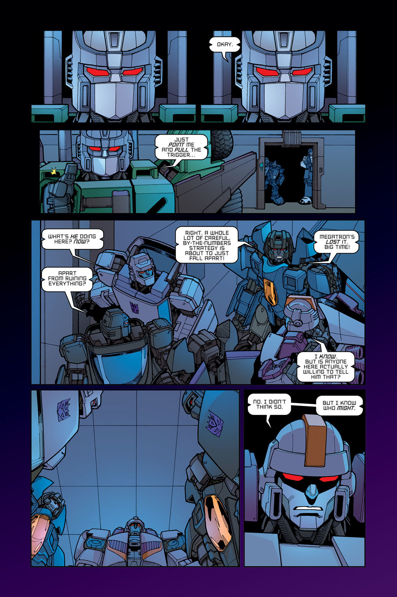Read online The Transformers: Devastation comic -  Issue #1 - 12