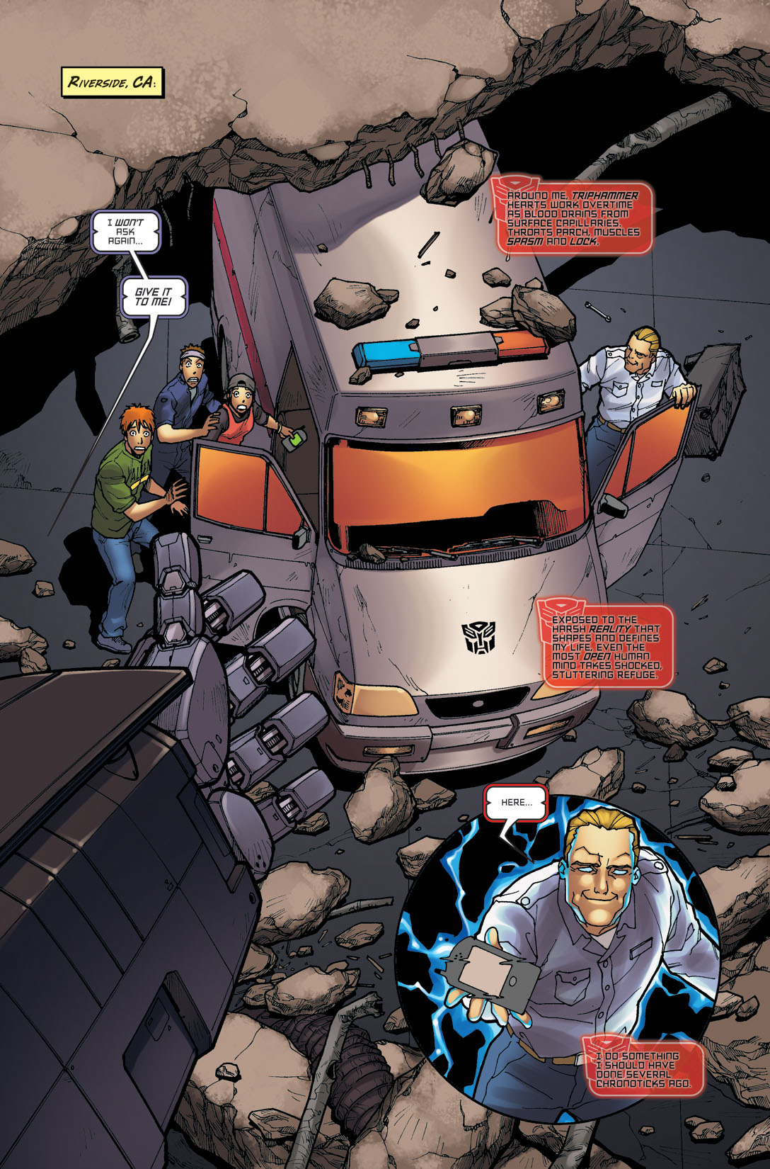 Read online The Transformers: Infiltration comic -  Issue #2 - 6