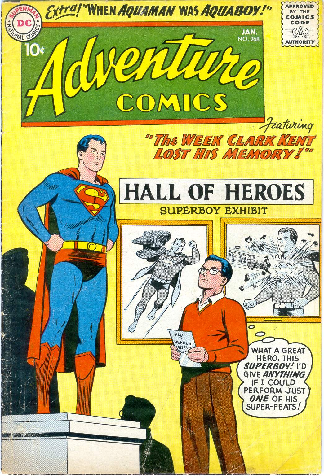 Read online Adventure Comics (1938) comic -  Issue #268 - 1