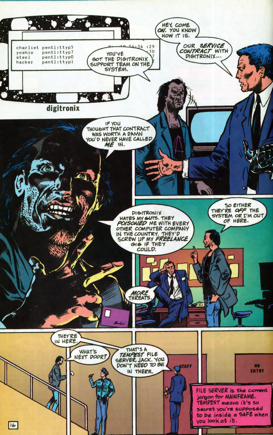 Read online The Hacker Files comic -  Issue #1 - 17