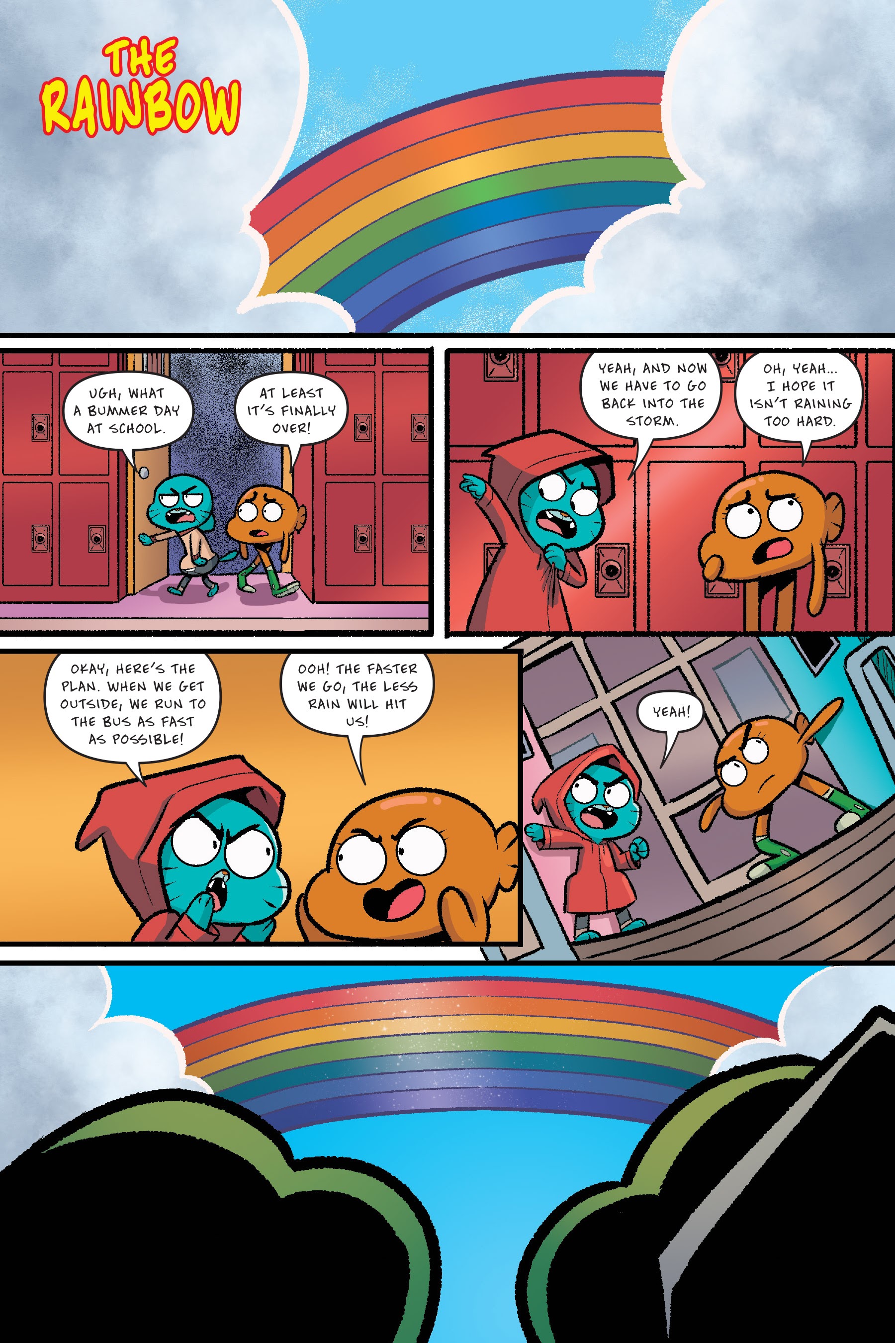 Read online The Amazing World of Gumball: The Storm comic -  Issue # TPB - 125