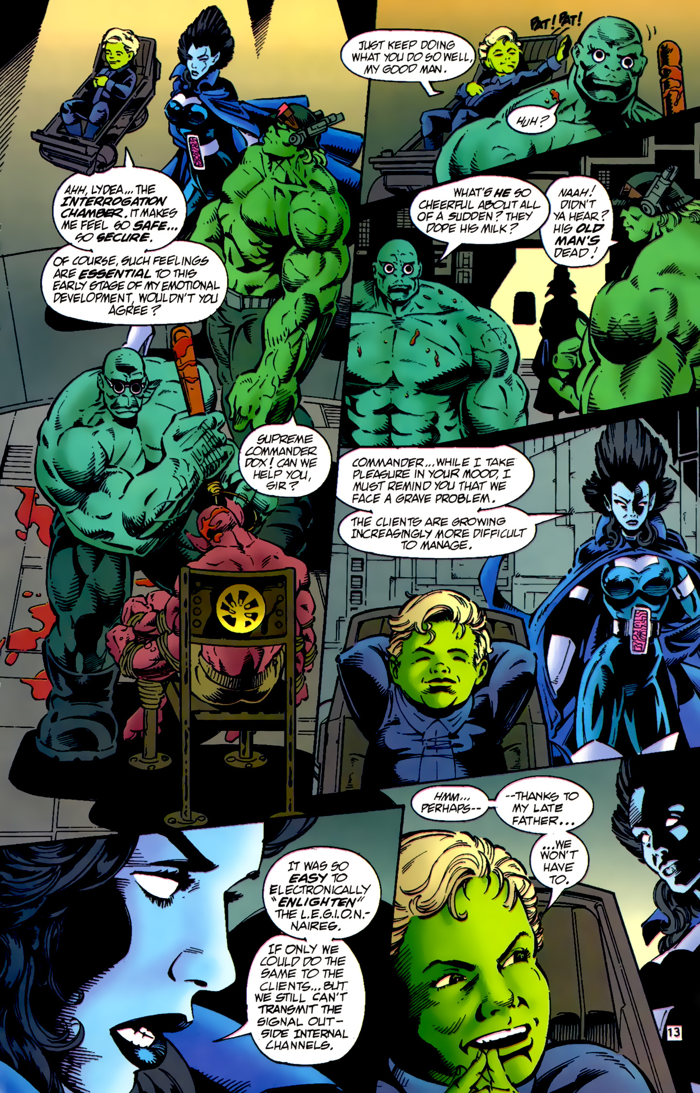 Read online R.E.B.E.L.S. '94 comic -  Issue #7 - 14
