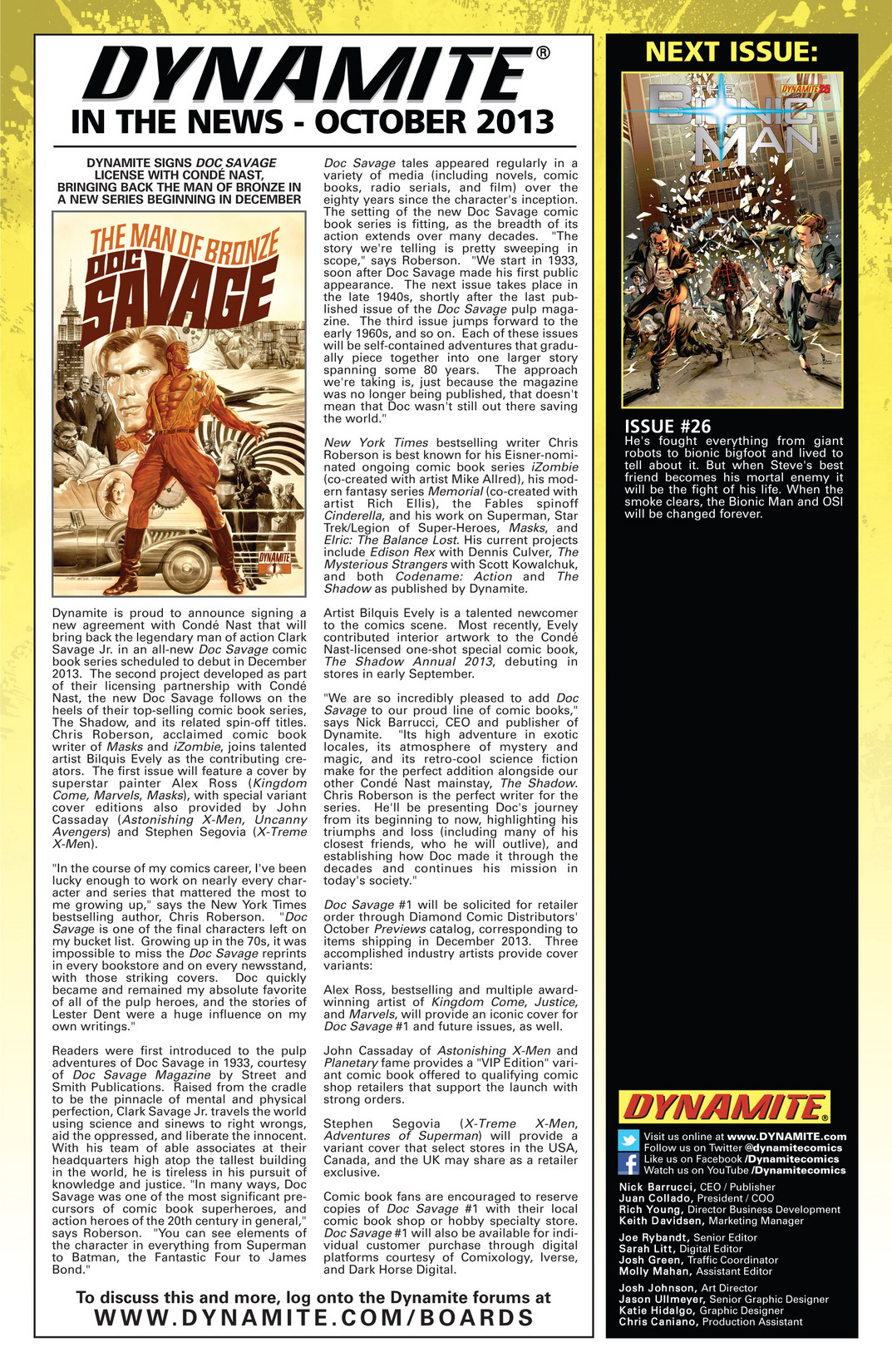 Read online Bionic Man comic -  Issue #25 - 25
