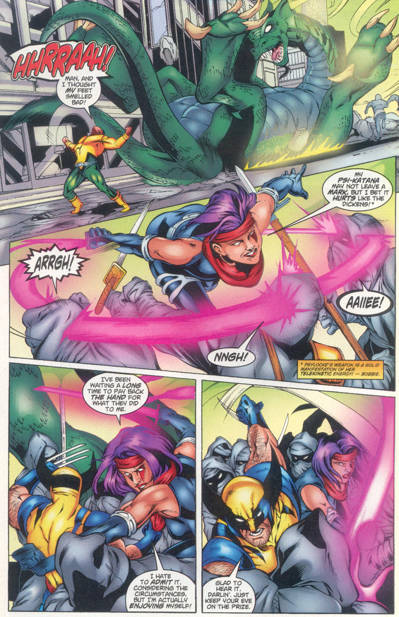 Read online Iron Fist / Wolverine comic -  Issue #3 - 12