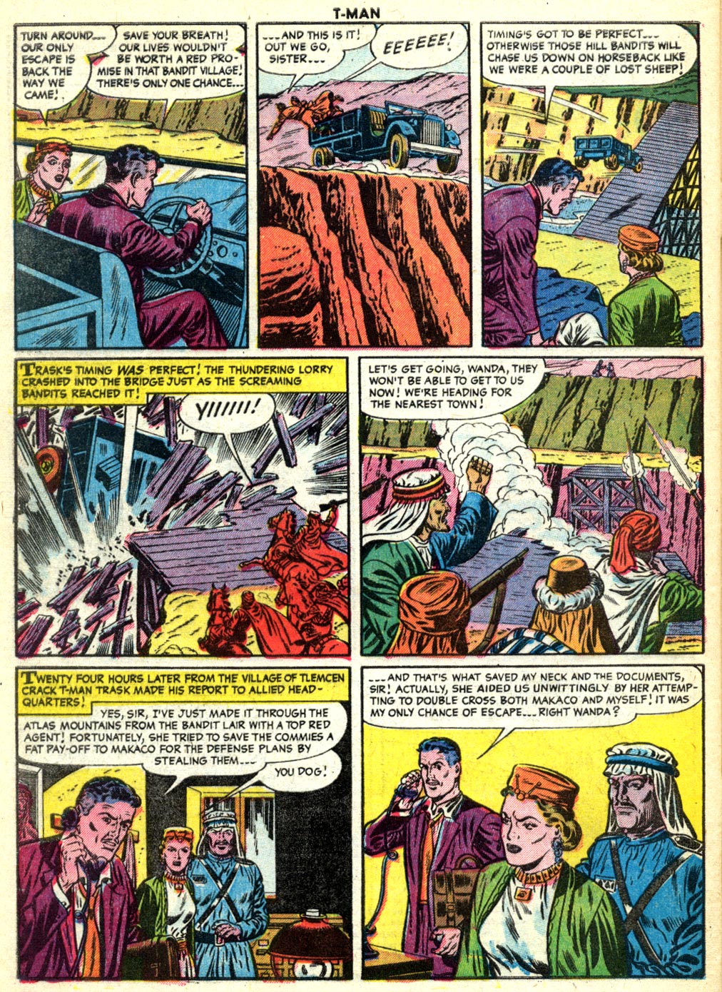 Read online T-Man: World Wide Trouble Shooter comic -  Issue #27 - 32