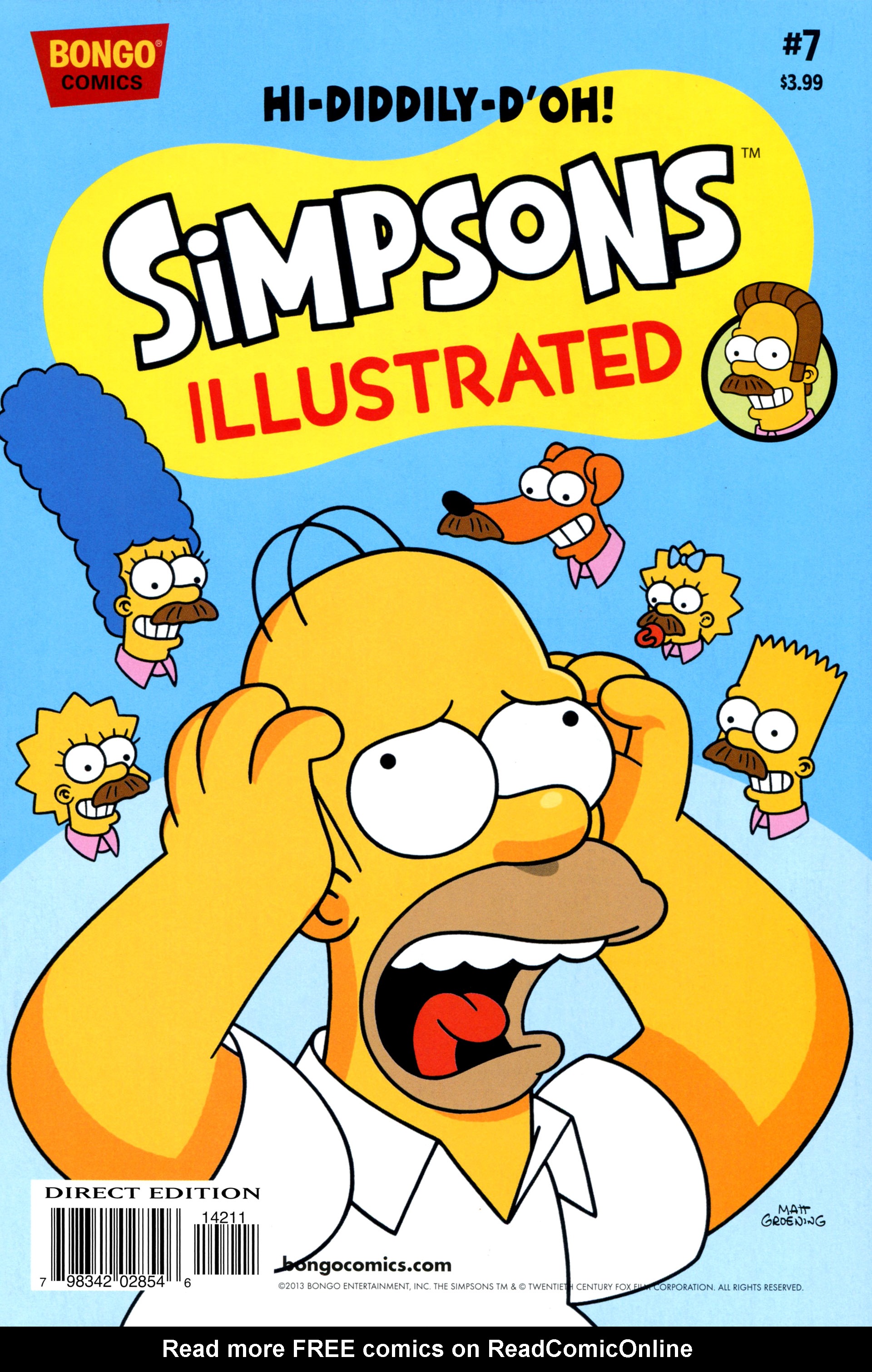 Read online Simpsons Illustrated (2012) comic -  Issue #7 - 1