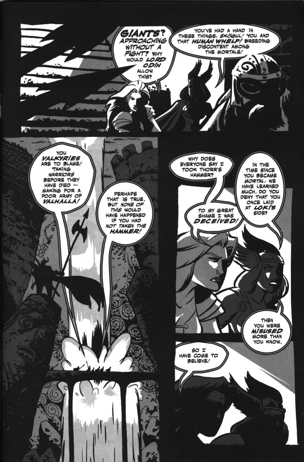 Read online Hammer of the Gods comic -  Issue #4 - 4