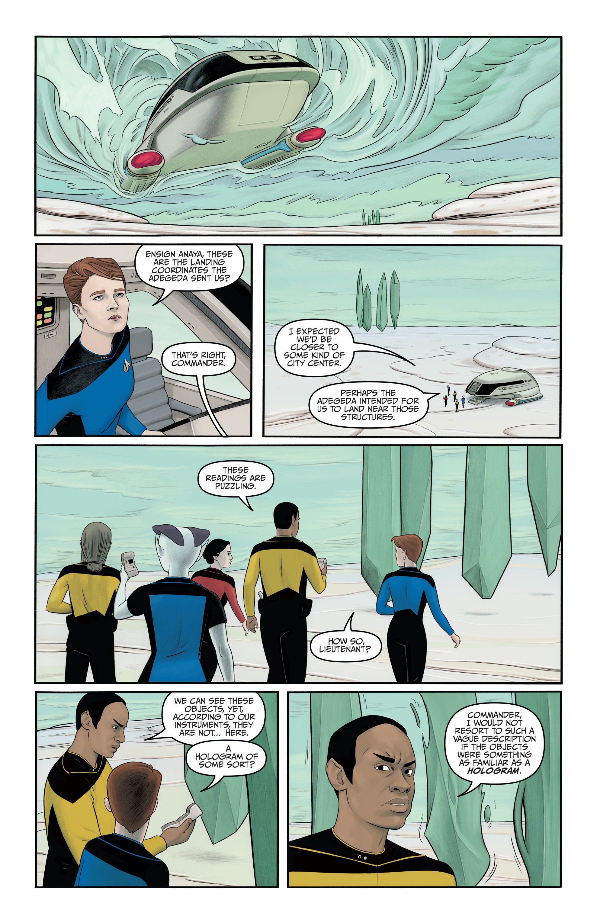 Read online Star Trek: Waypoint Special 2019 comic -  Issue # Full - 24