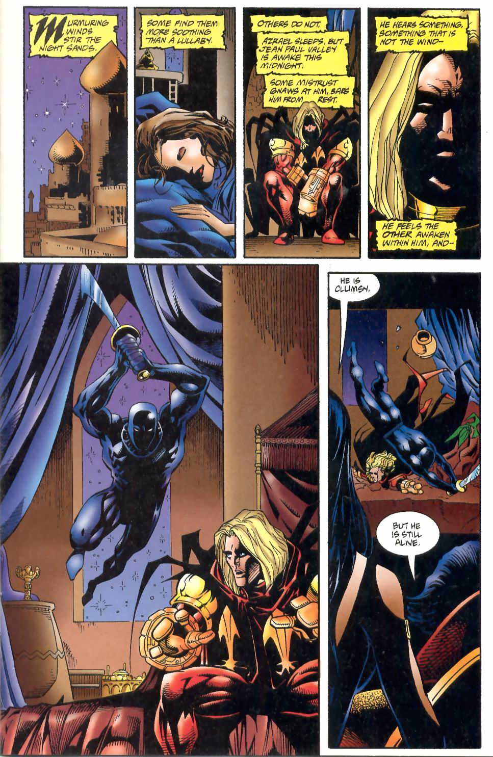 Read online Azrael (1995) comic -  Issue #6 - 8