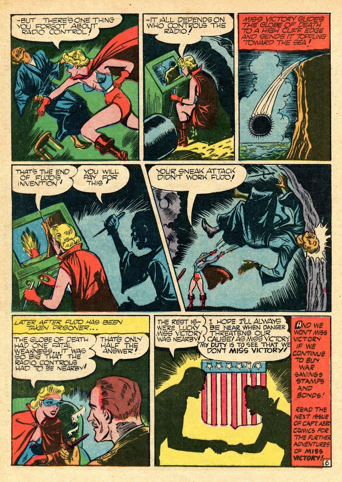 Captain Aero Comics issue 23 - Page 16