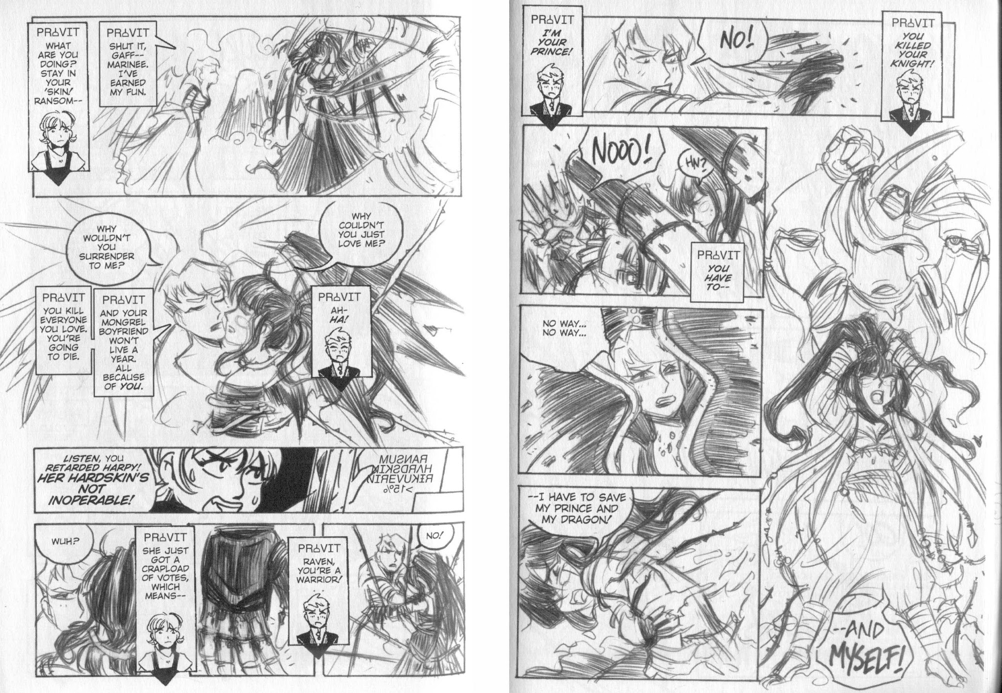 Read online Rumble Girls: Silky Warrior Tansie comic -  Issue #7 - 17