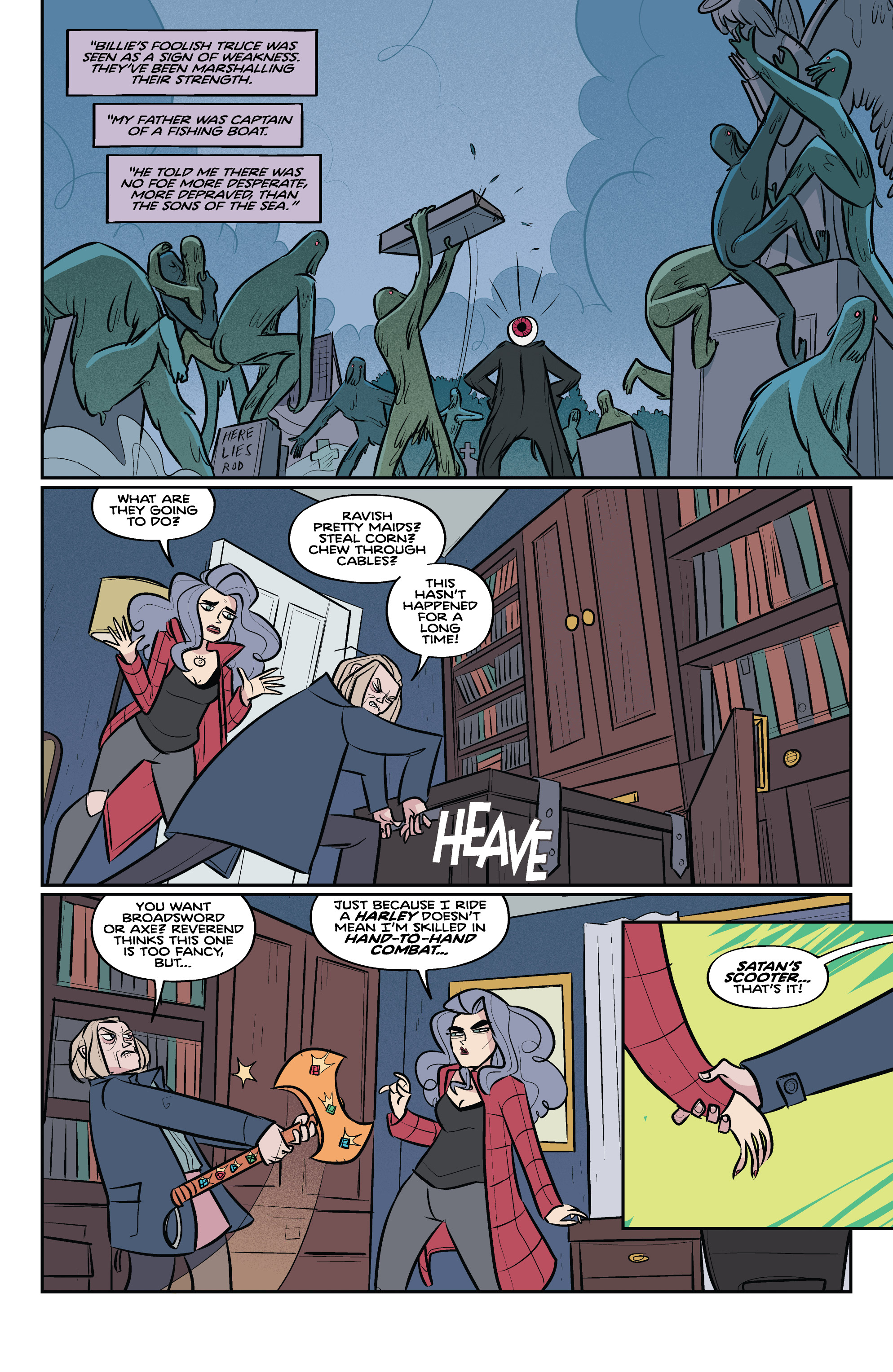 Read online Steeple comic -  Issue #5 - 19