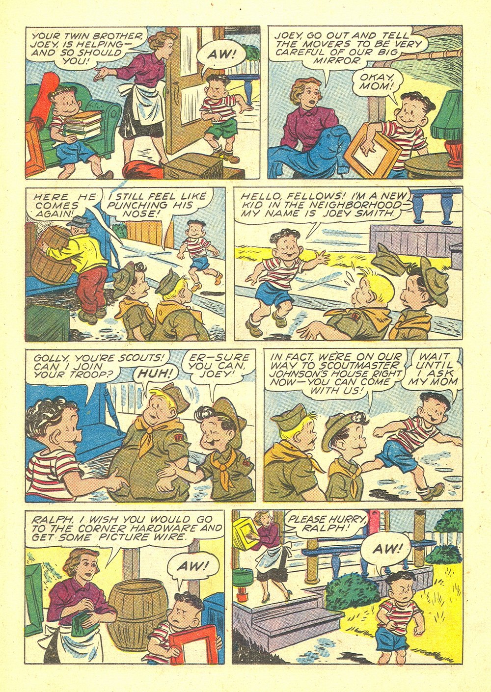 Read online Four Color Comics comic -  Issue #550 - 16