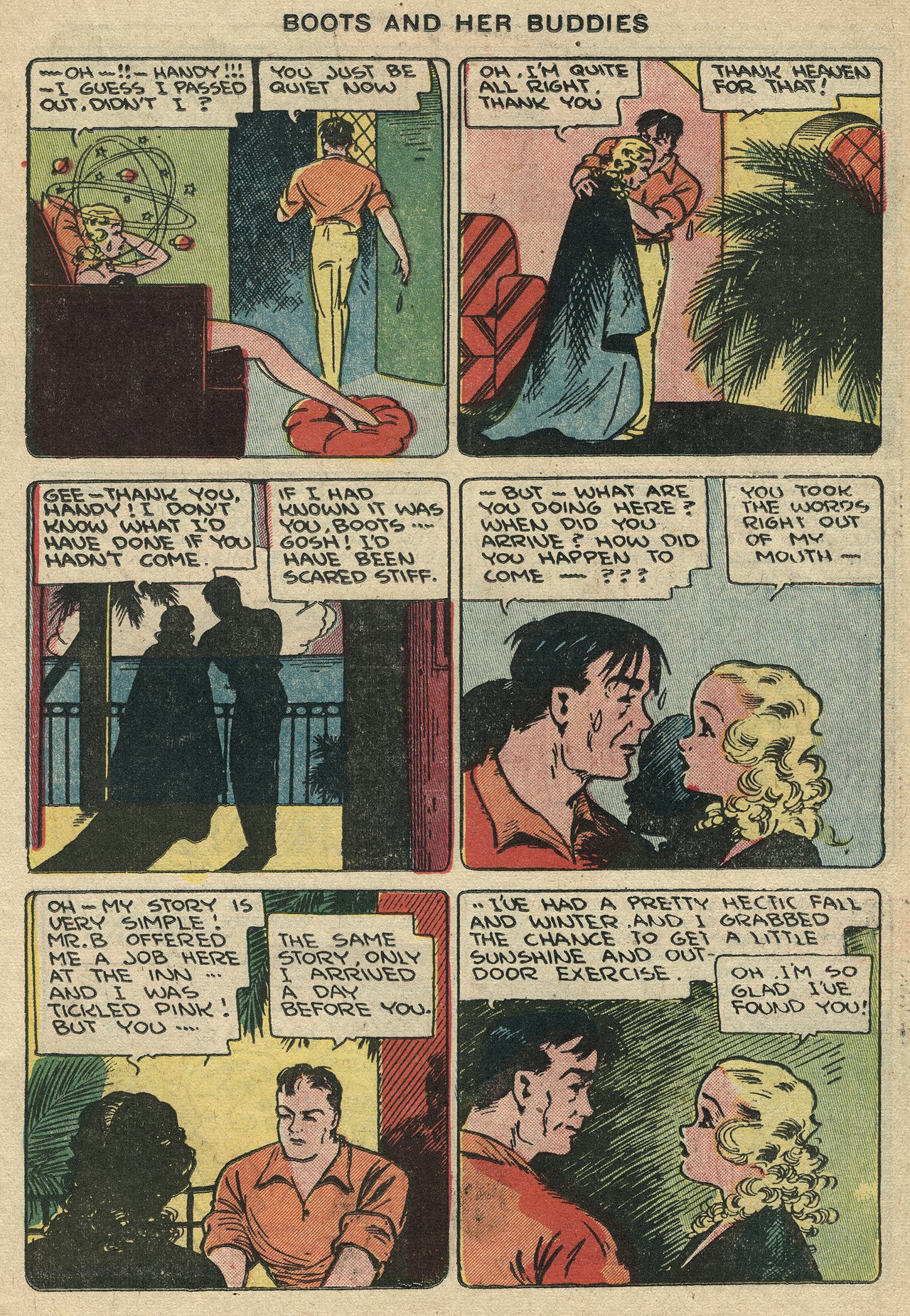 Read online Boots and Her Buddies (1948) comic -  Issue #6 - 13