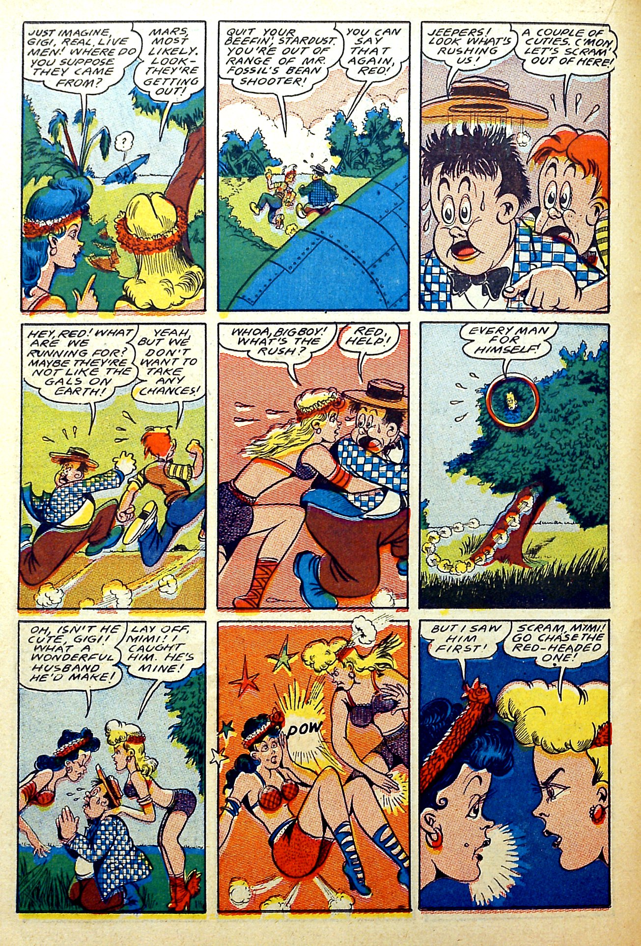 Read online Captain Flight Comics comic -  Issue #6 - 32